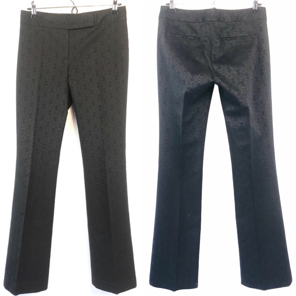 Elie Tahari Jaquard Pants Vintage Tencel Blend 4 - Picture 11 of 11